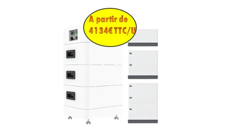 Batteries d’accumulateur de 5kW à 40Kw, Guadeloupe, SAGEES